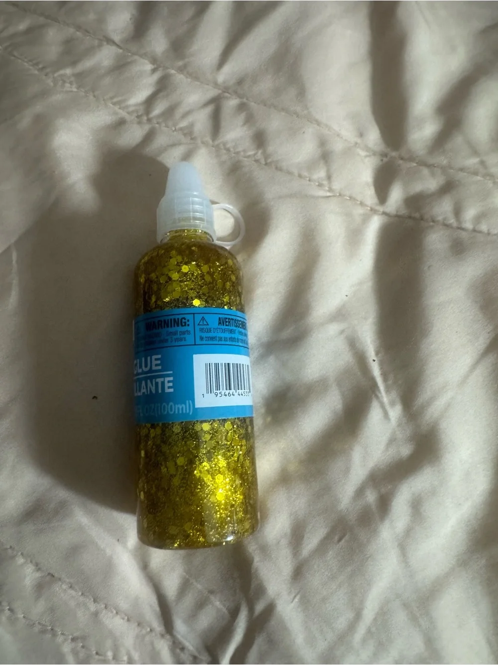 Kids Glitter Glue - Gold Glitter Bottle